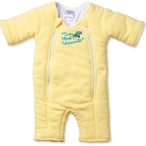 NEW baby Merlin’s magic sleep suit  swaddle transition product  microfleece